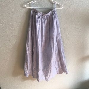 Light Blue Maxi Skirt